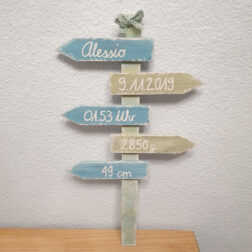 Geburtstafel klein Istans