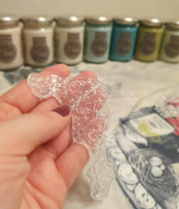 Verzierung-Schablone